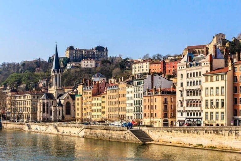 Vue du 4e arrondissement de Lyon
